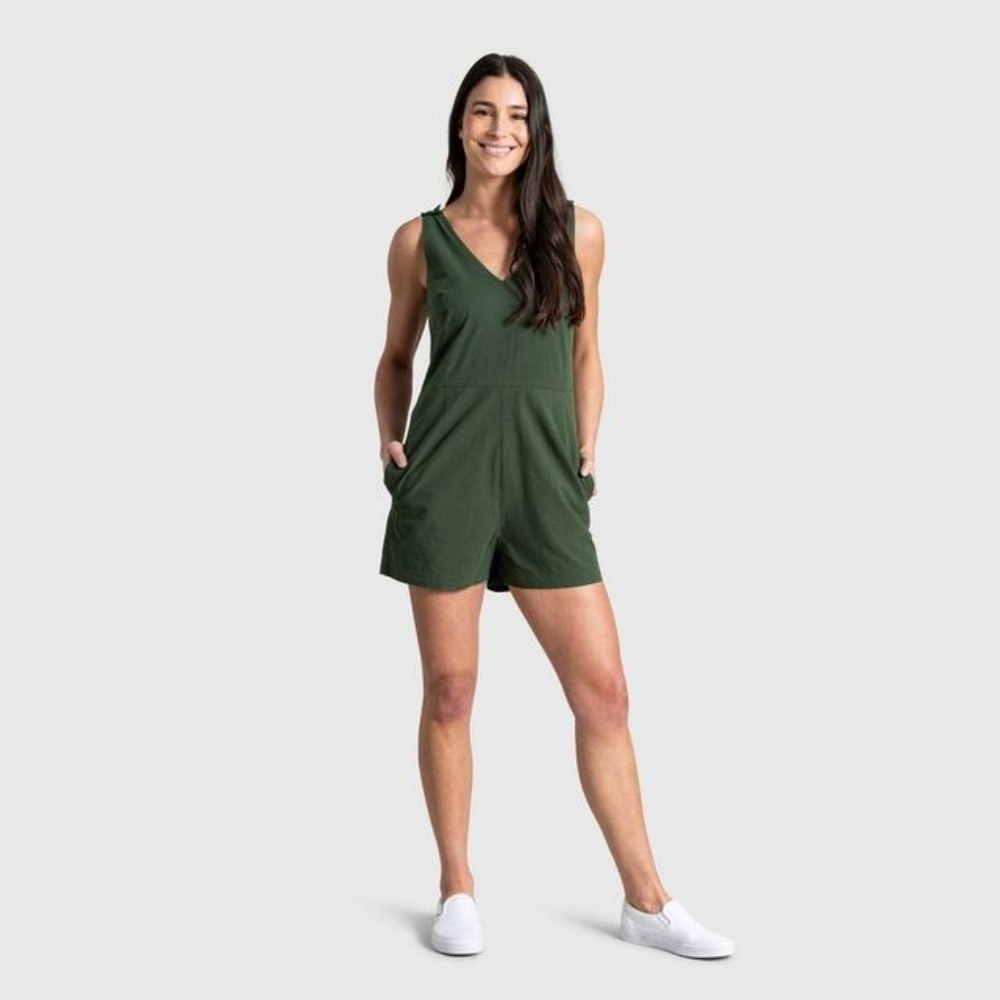 IMPACT United By Blue Women's Green Romper size small